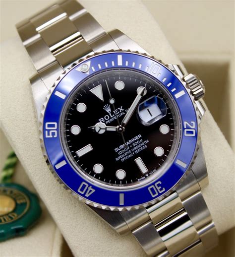 rolex smurf weight|rolex submariner white gold price.